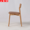 Factory Direct Sales Leather Chairs Dining Chairs With Wooden Legs