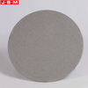 Modern Round Black Wood Leg Side Coffee Table Stone Top Tea Table