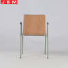 Nordic Hotel Restaurant Dinning Room Chair Stackable Metal Dining Chair