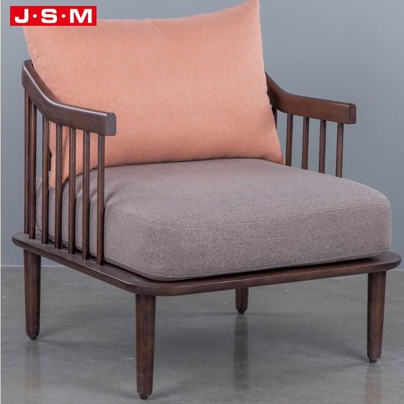 European Luxury Couch Living Room Sofa Ash Timber Modern Hotel Sofa Armchair