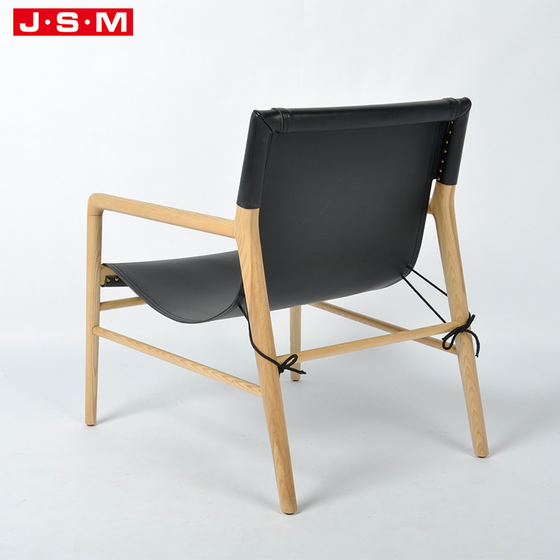 Wooden Upholstered Armchair