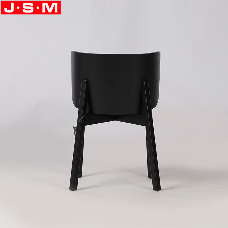 Hot Sale Nordic Light Luxury Dining Chair Wood Frame Plywood Dining Chairs
