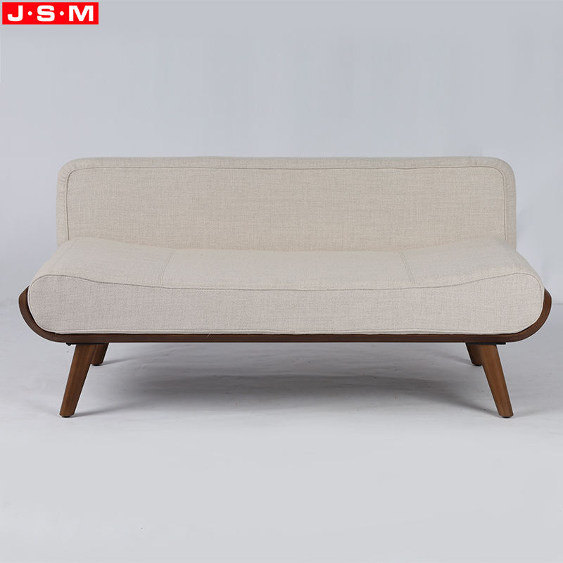 Modern Wooden Frame Loveseats Sofa Chair Upholstered Fabric Living Room Sofa