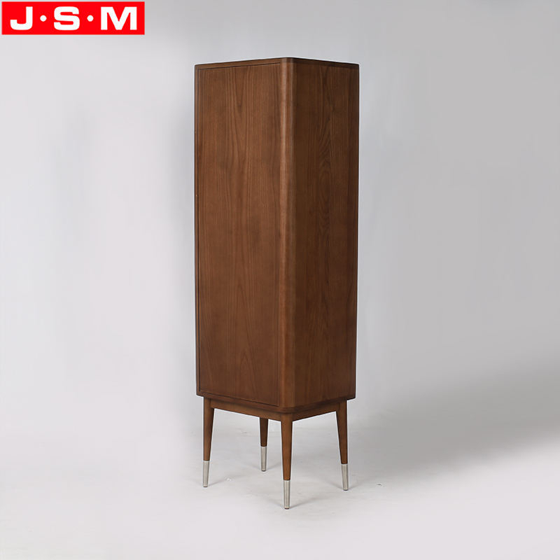 Home Furniture Veneer Carcase Wooden Display Case Bookcase Living Room Cabinet