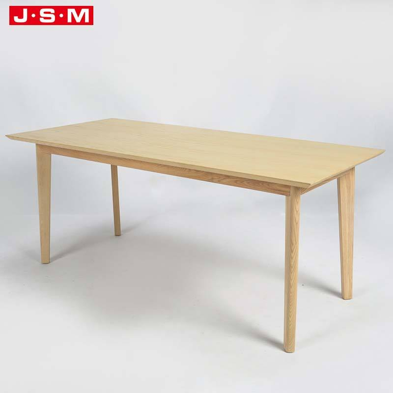 Modern Italian Royal Rectangle Coffee Hotel French Cafe Dining Walnut Dining Table Set