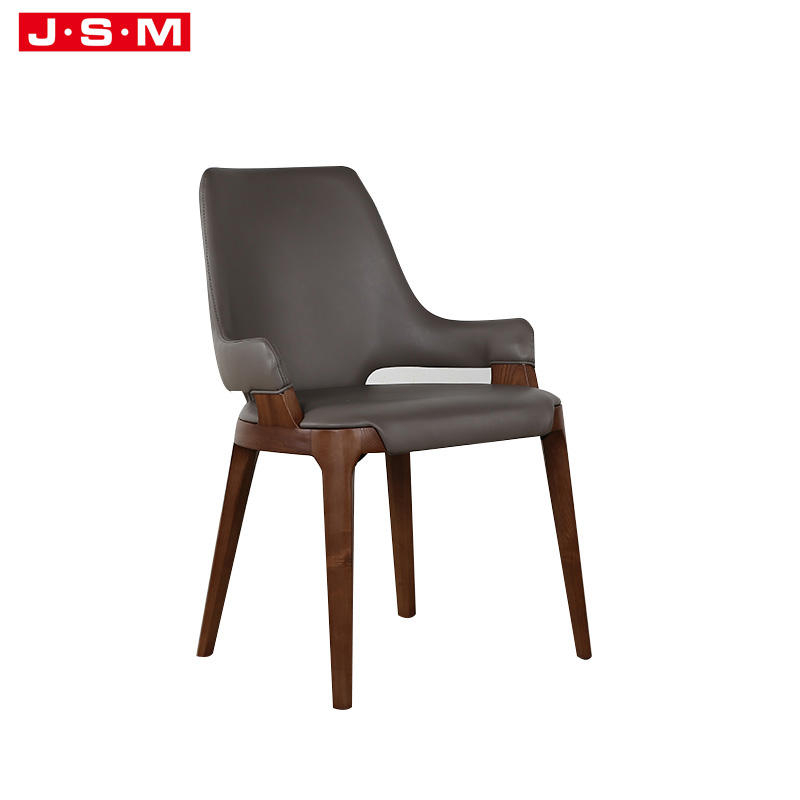 New Designs Wholesale High Back Fabric Room Industrial Style Classical Solid Wood Dining Chairs