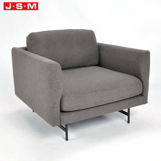Luxury Modern Italian Leather L Shape Lounge Lumber Recliner Living Room Metal Base Sofa Set