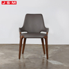 Modern Outdoor Antique White Banquet Oak Wood High Back Seat Dining Chair