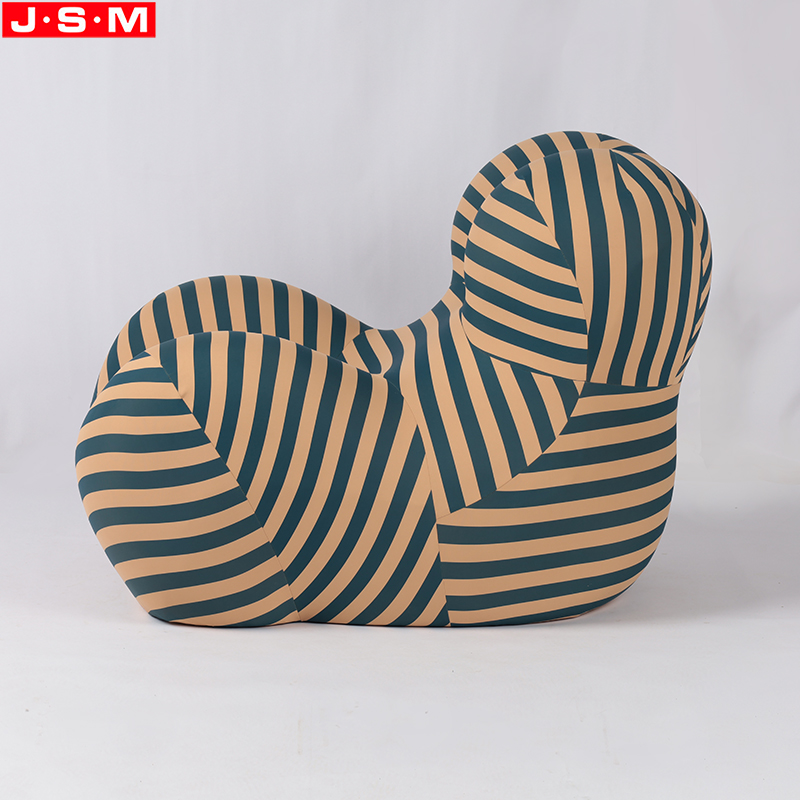 Armchair With Upholstery Ball Like Image