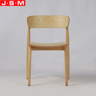 Wholesale Armrest Chair Wooden Ash Timber Frame Dining Chair