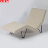 Fabric Reclining Armchair Metal Modern Relaxation Metal Legs Leisure Chairs