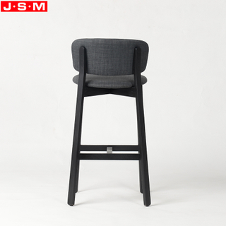 Hotel Bar Chair Wood Design Dining Furniture Stool Bar Chair Leather Hotel Bar Chair