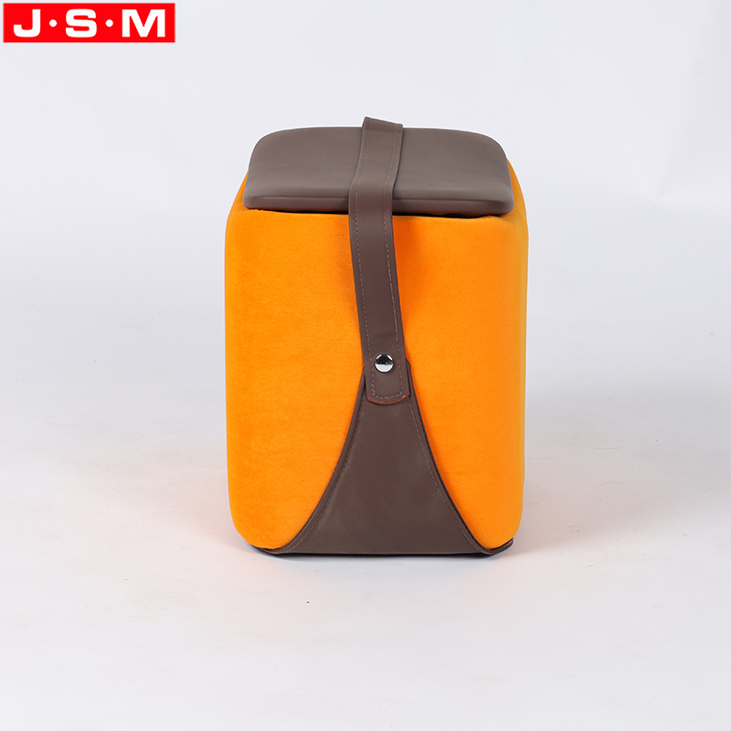 China ottoman woven Stool Chair Modern Round Plywood Ash Veneer Ottoman Stool