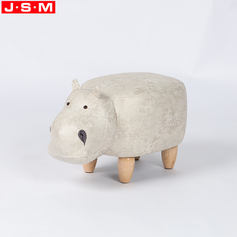 Modern Home Stool Ottoman Seat Footrest Luxury Living Room Furniture Home Fully Fabric Stool Ottoman
