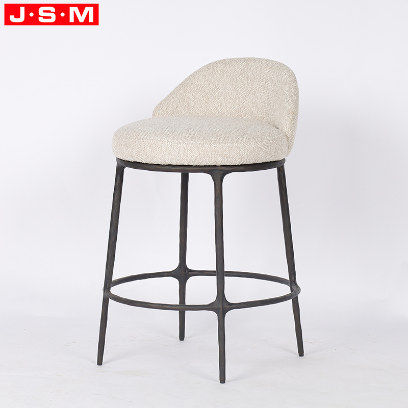Upholstered Metal Barstool