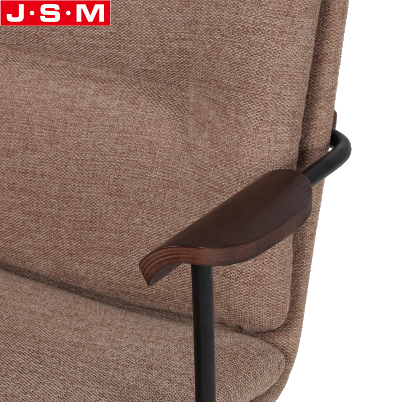 Fabirc or PU upholstery Chair Office Height Adjustable Original Design Simple Conference Office armrest with wood