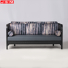 Modern New Customized Design American Ash Frame Artificial Rattan Upholstery Fabric Living Room Sofa
