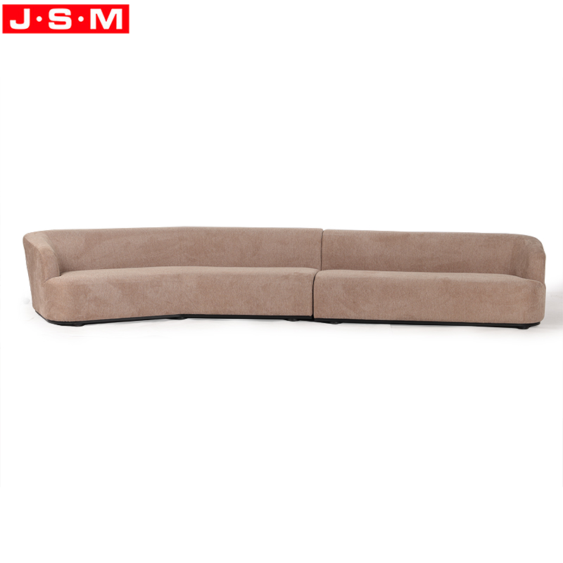 New Arrival Modern Style Ash Timber Base Frame Foam And Fabric Sofa For Living Room