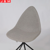 Customized Commerical Dining Upholester Chair Metal Legs Molded Foam Dining Chair For Office