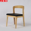 Europe Style Cushion Seat Dining Chair High Quality Timber Wooden Vintage Dining Chair