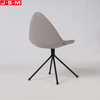 Customized Commerical Dining Upholester Chair Metal Legs Molded Foam Dining Chair For Office