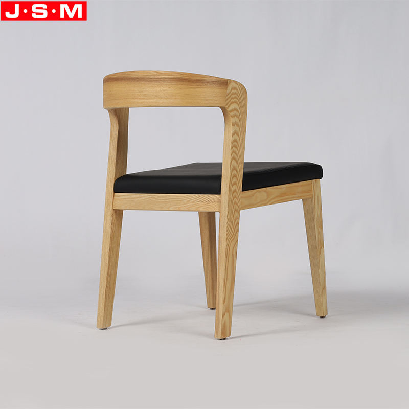 Europe Style Cushion Seat Dining Chair High Quality Timber Wooden Vintage Dining Chair