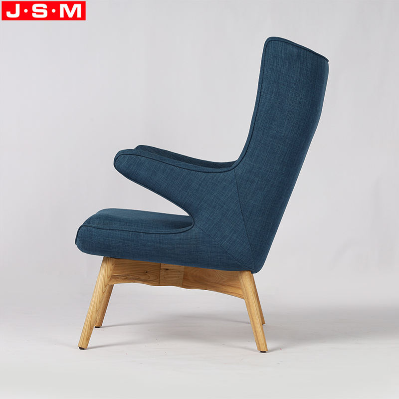Wholesale Wooden Frame Leisure Chair Home Sofa Fabric Recliner Reclining Armchair