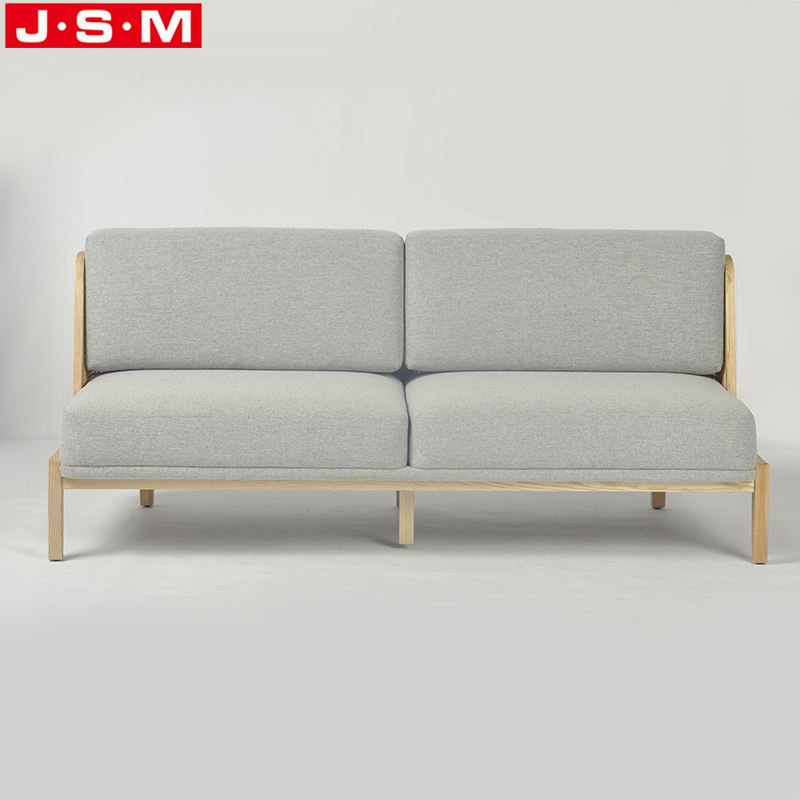 Fashion Design Home Furniture General Use Living Room Sofa Ash Timber Frame Home Sofa