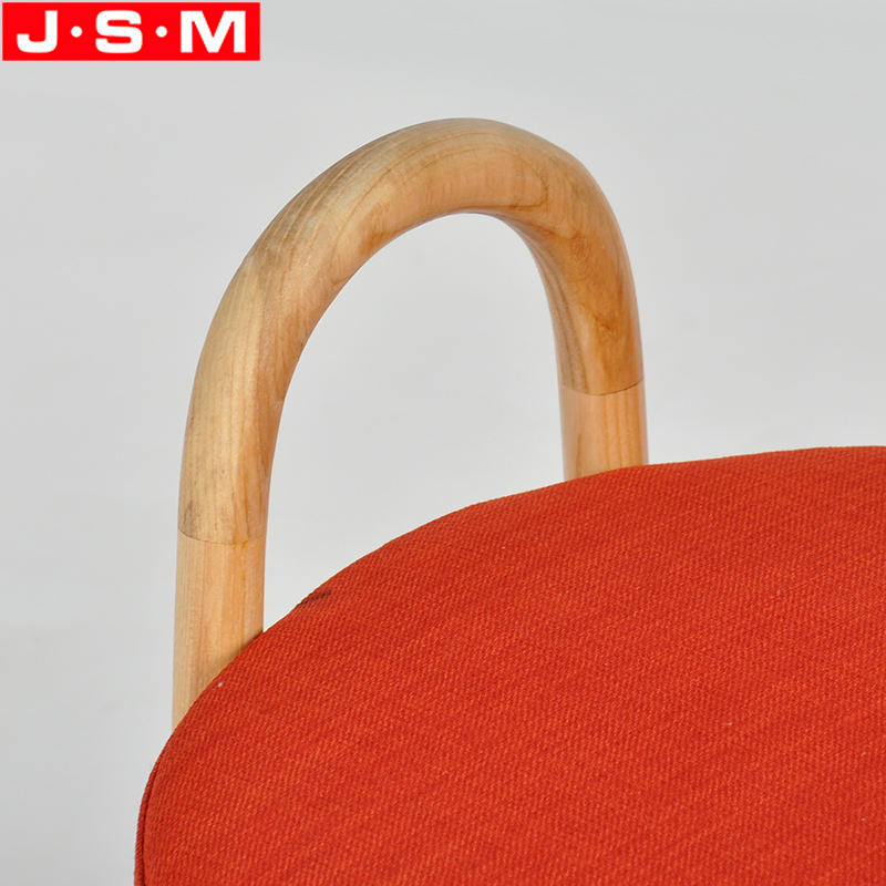 Modern Furniture Lounge Home Living Room Outdoor Wood Round Large Ottoman Stool