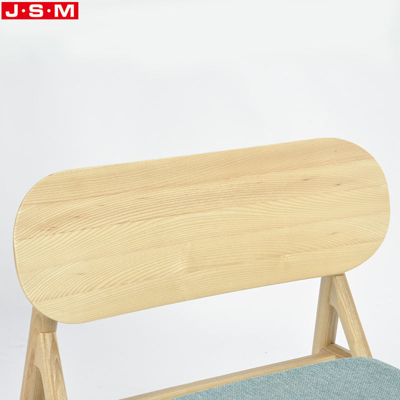 Nordic Furniture Outdoor Garden Solid Wood Frames Fabric Upholstered Armchair