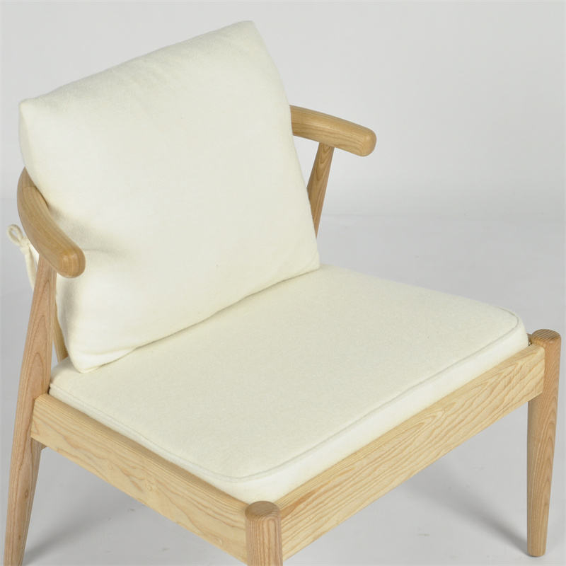 Classic Office Low Back Japandi Public Waiting Leisure Chair Living Room Armchair