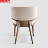 Wholesale Luxury Leather Dinning Chair Living Room Upholstery Dining Chair With Wood Legs