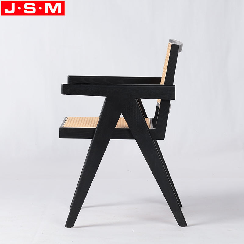Italian Ash Timber Frame Armchair Living Room Modern Simple Restaurant Dining Chair