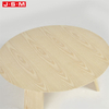 Japanese Side Table Garden Furniture Solid Wood Round Coffee Table