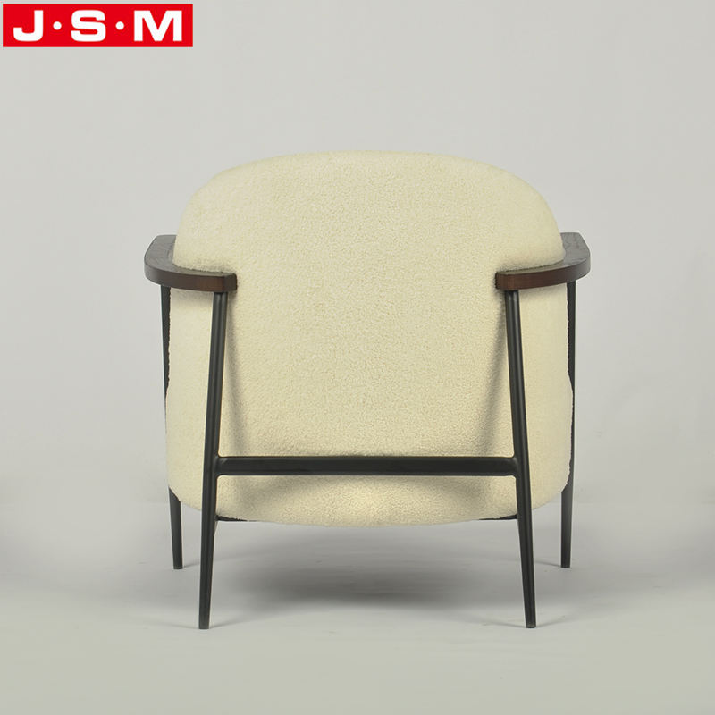 Good Quality Beige White Wooden Frame Kitchen Bathroom Home Office Dining Leisure Chair