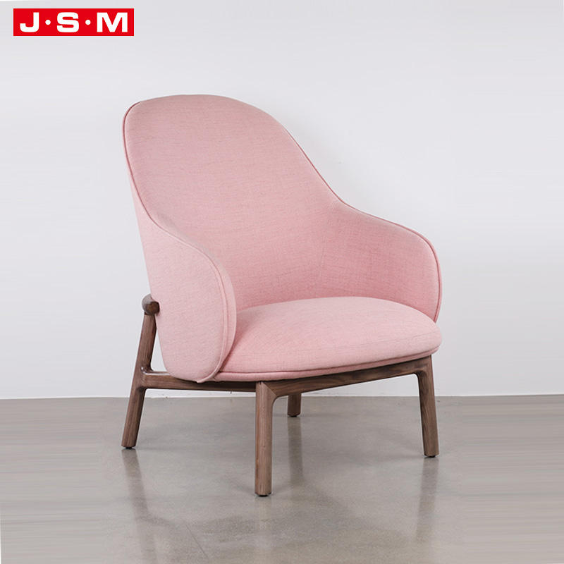 Hot Sale Modern Velvet Wooden Restaurant Room Furniture Retro Armchair Chair