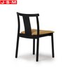 Modern Design Restaurant Furniture Wooden Dining Chair With Fabric Leather Seat