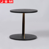 Wholesale Simple Design Homes Gardens Round Side Table With Metal Supporting