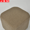 Upholstered Space Saving Tufted Square Stool Footrest Footstool Ottoman With Wooden Frame