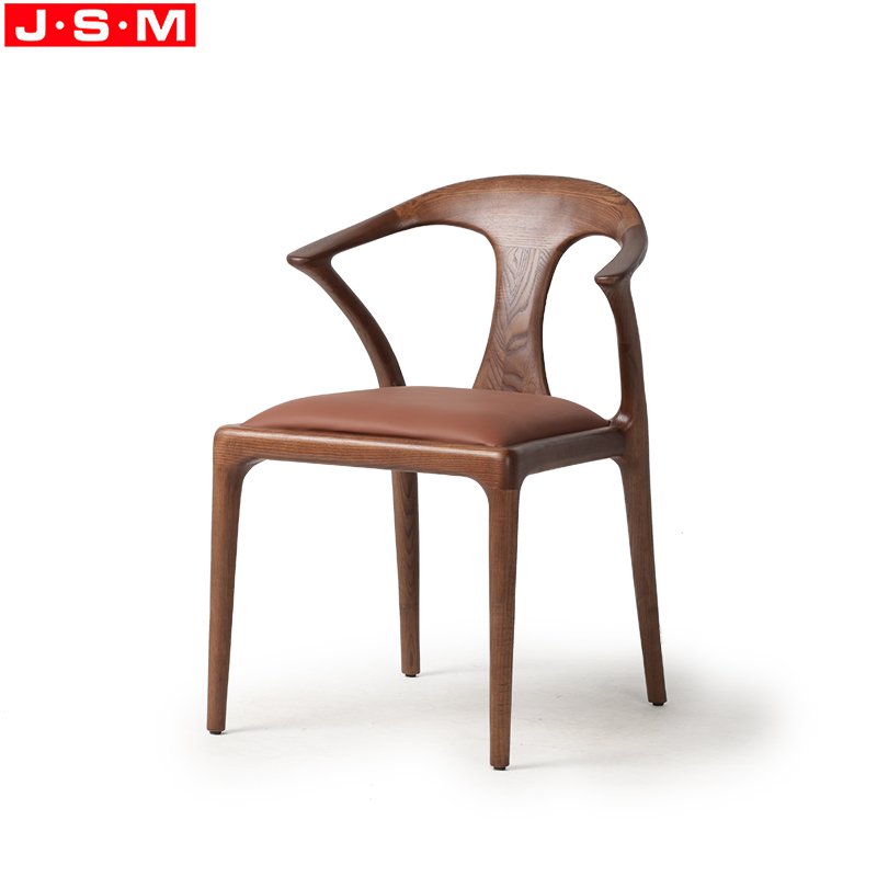 Wood And Fabric Dining Chair