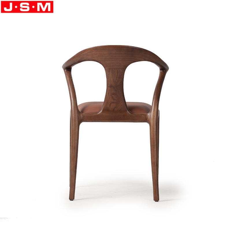 Wood And Fabric Dining Chair