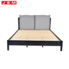 Modern Luxury Nordic Design Wooden Furniture Twin Size Bed Upholstery Single Bed