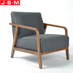 Single Seat Lounge Wooden Armchair Living Room Furniture Sofa Chair
