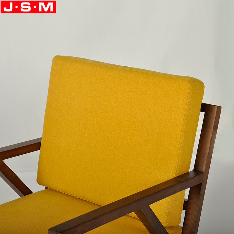 Classic Vintage Upholstered Wooden Frame Armchair Living Room Office Leisure Soft Chair