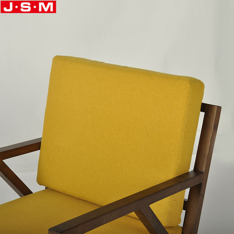 Classic Vintage Upholstered Wooden Frame Armchair Living Room Office Leisure Soft Chair