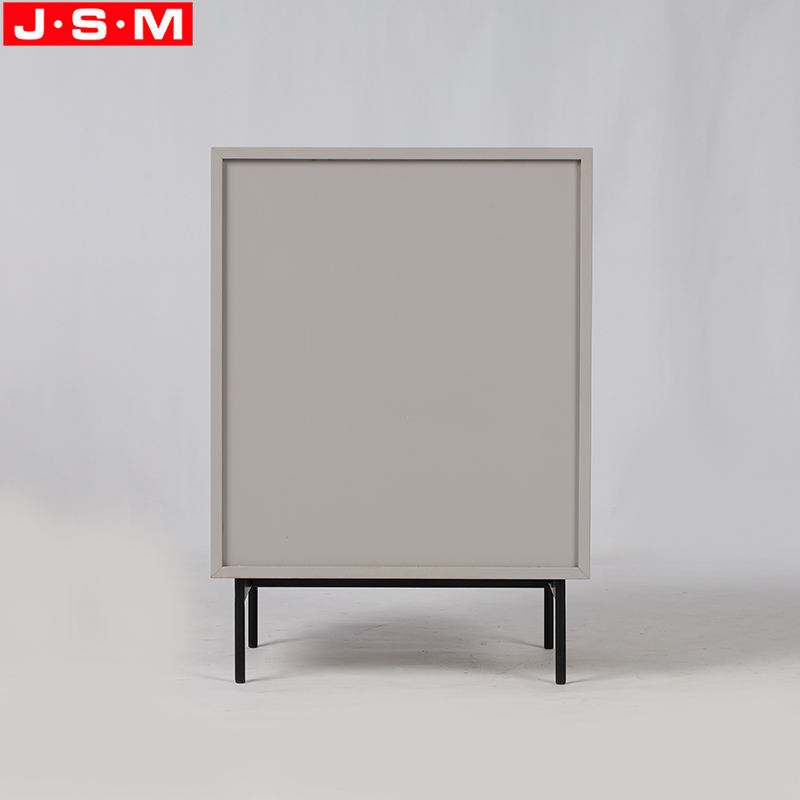 Hot Selling Cabinet Table Wooden Side Three Drawers Wood White Living Room Cabinet