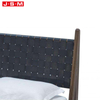 High Quality Upholstered Solid Wood Ash Timber Bed Frame King Size Bed