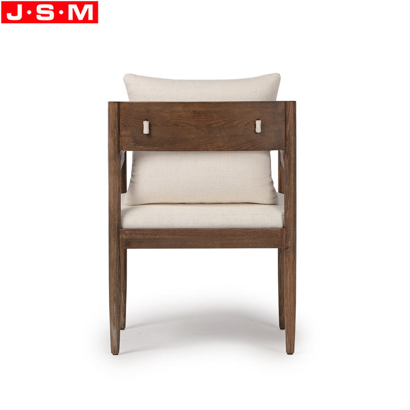 New Chinese Modern Hotel Cafe Business Reception Chair Wooden Restaurant Dining Chair