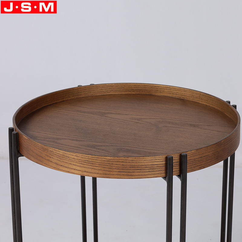 Nordic Side Table Living Room Stool Coffee Double Layer Tea Table