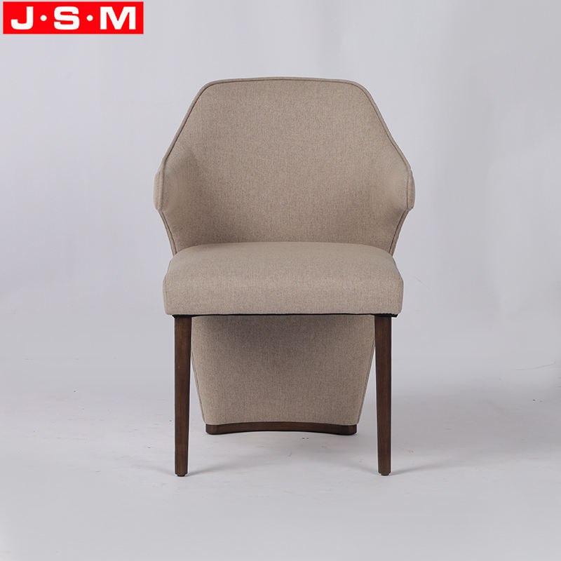 China Wholesale Comfortable Fabric High Back Kitchen Dining Chair